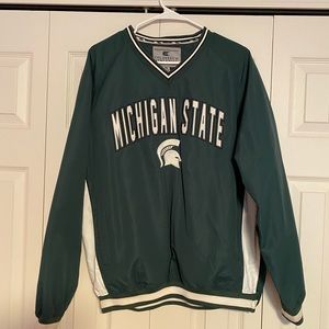 Michigan State windbreaker